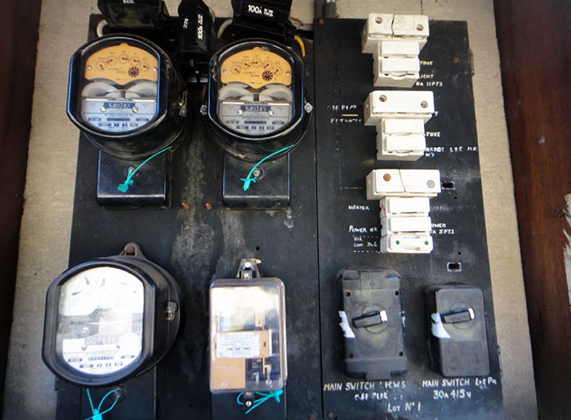 Replace electrical wiring